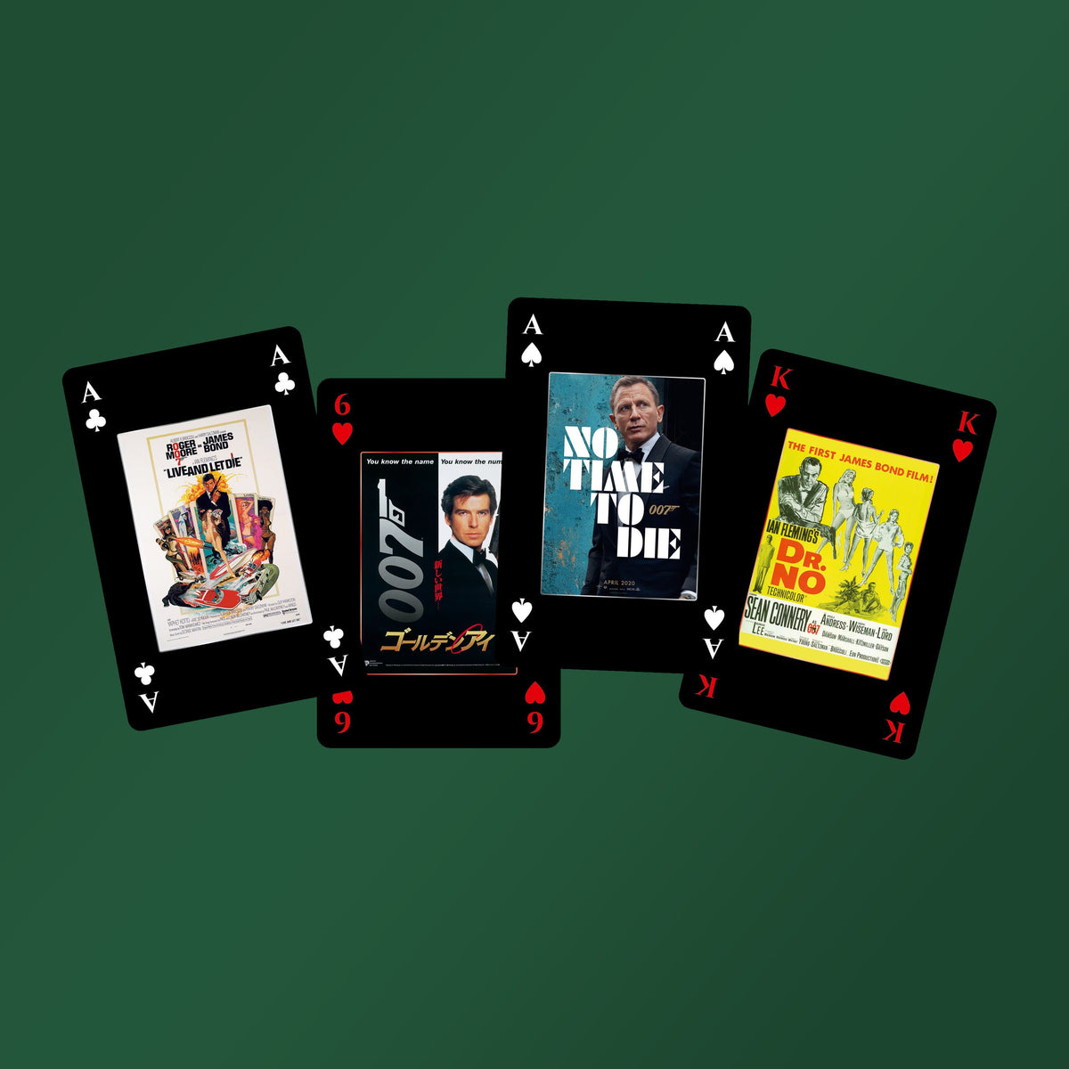 James Bond 007 Playing Cards - By Number 1 Playing Cards