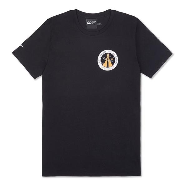 Drax Enterprise Corporation Black T-shirt - Moonraker Edition