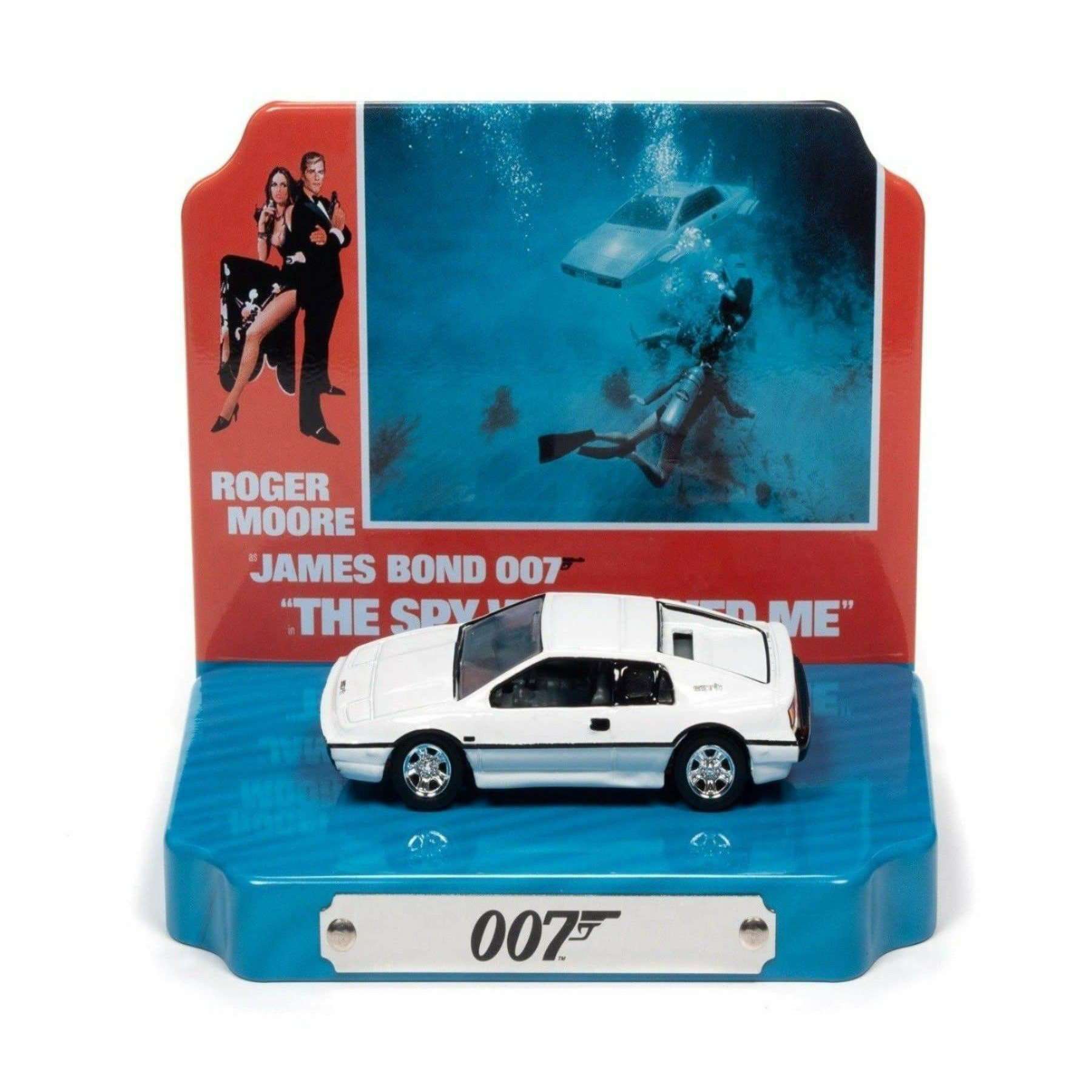 Lotus Esprit Car with Display Tin - The Spy Who Loved Me Edition - By Round 2