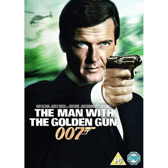 THE MAN WITH THE GOLDEN GUN DVD