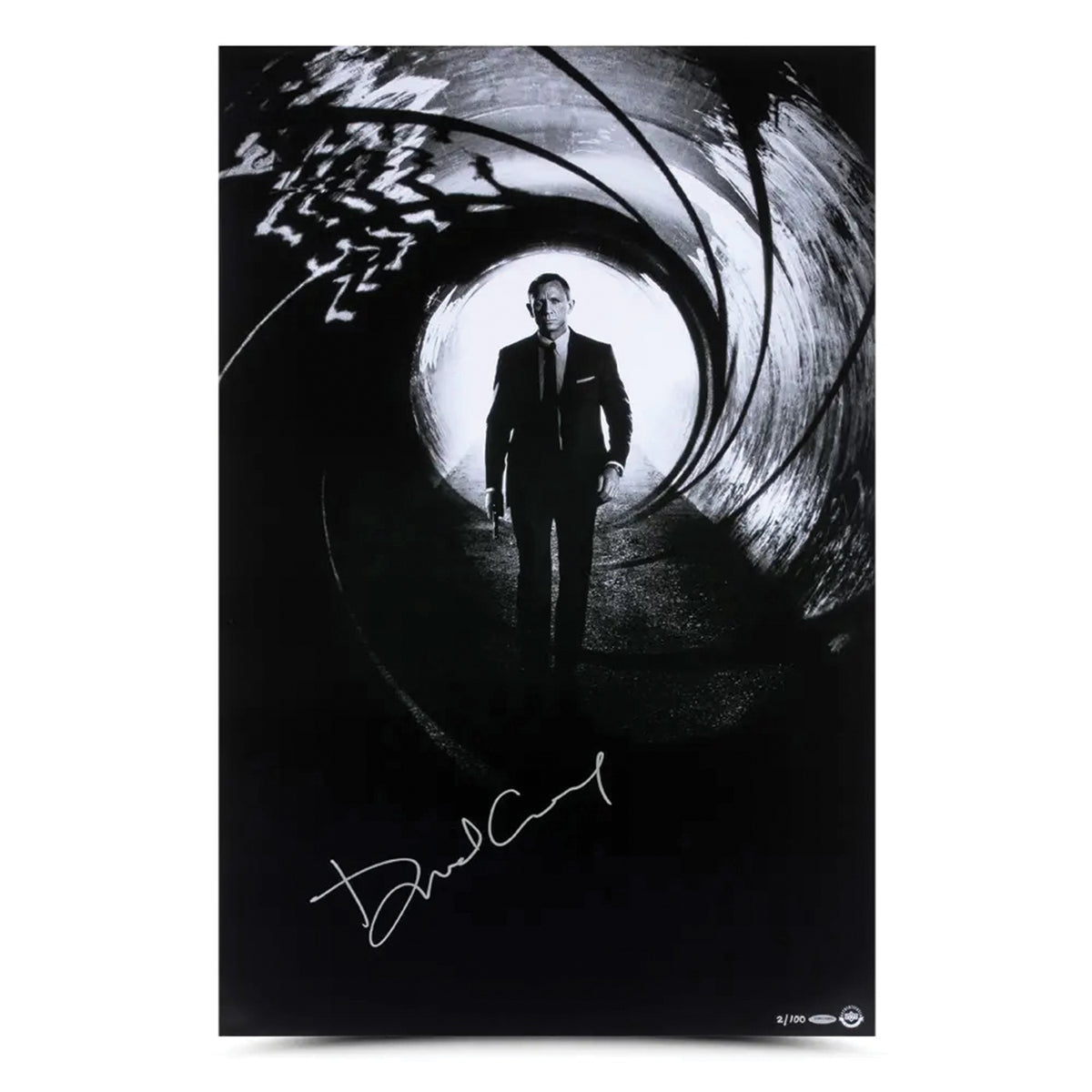 James Bond Daniel Craig Autographed Print - Skyfall Numbered Edition