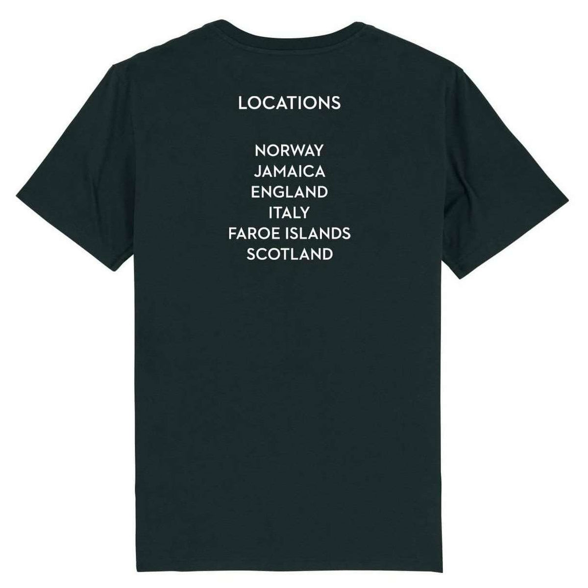 James Bond No Time To Die Locations T-Shirt (Outlet Item)