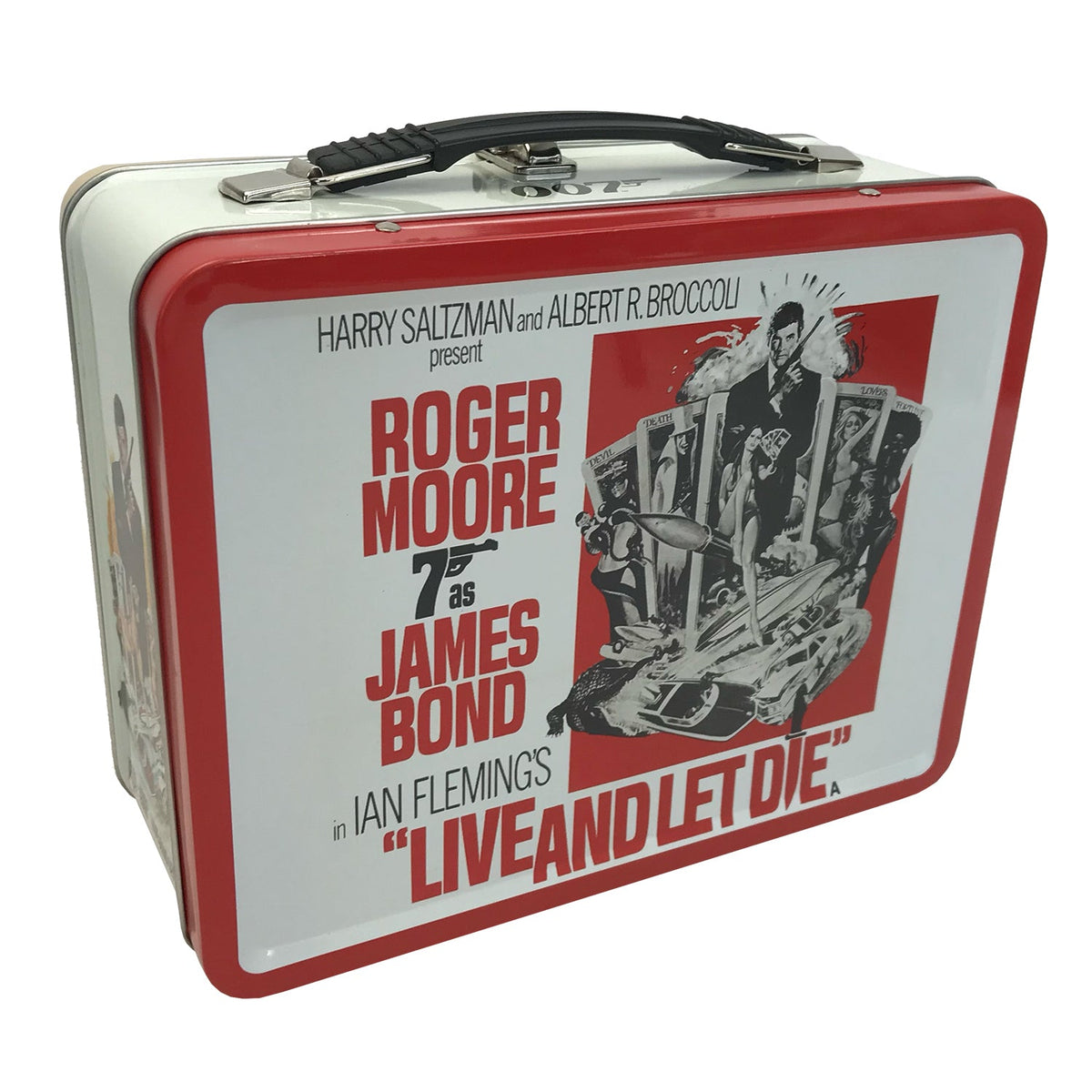 Live and Let Die Retro Tin Tote Factory Entertainment 